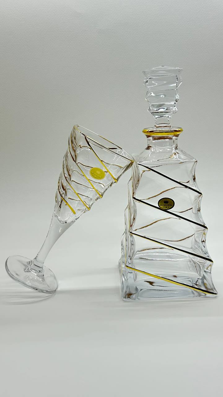 Crystal Liquor Set - أطقم شربات كريستال