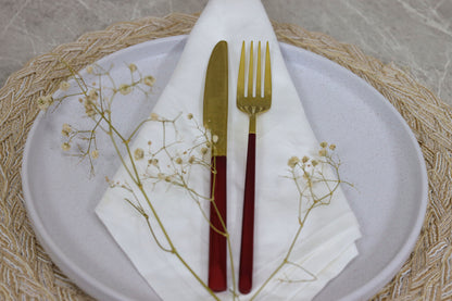 CHERRY IMPERIAL spoons set 24 pcs