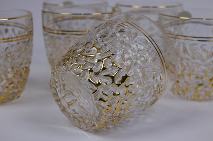 CHARLOTTE crystal cups set 12 pcs