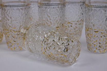CHARLOTTE crystal cups set 12 pcs
