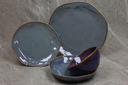 BLUE TERRA dinner set 24 pcs