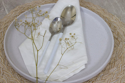 WHITE IMPERIAL spoons set 30 pcs