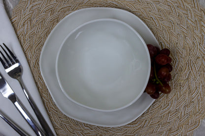 WHITE TERRA 24 pcs dinner set