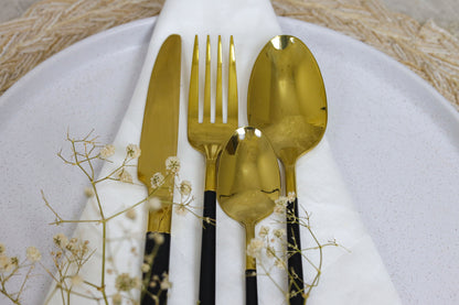 BLACK IMPERIAL spoons set 24 pcs