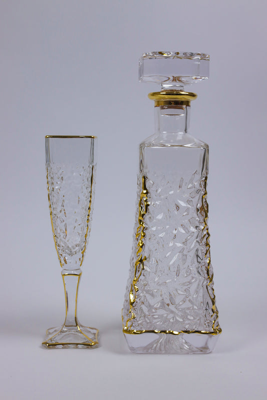 ELVIRA crystal liquor set 7 pcs