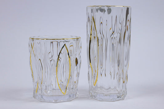 LUOISA crystal cups set 12 pcs