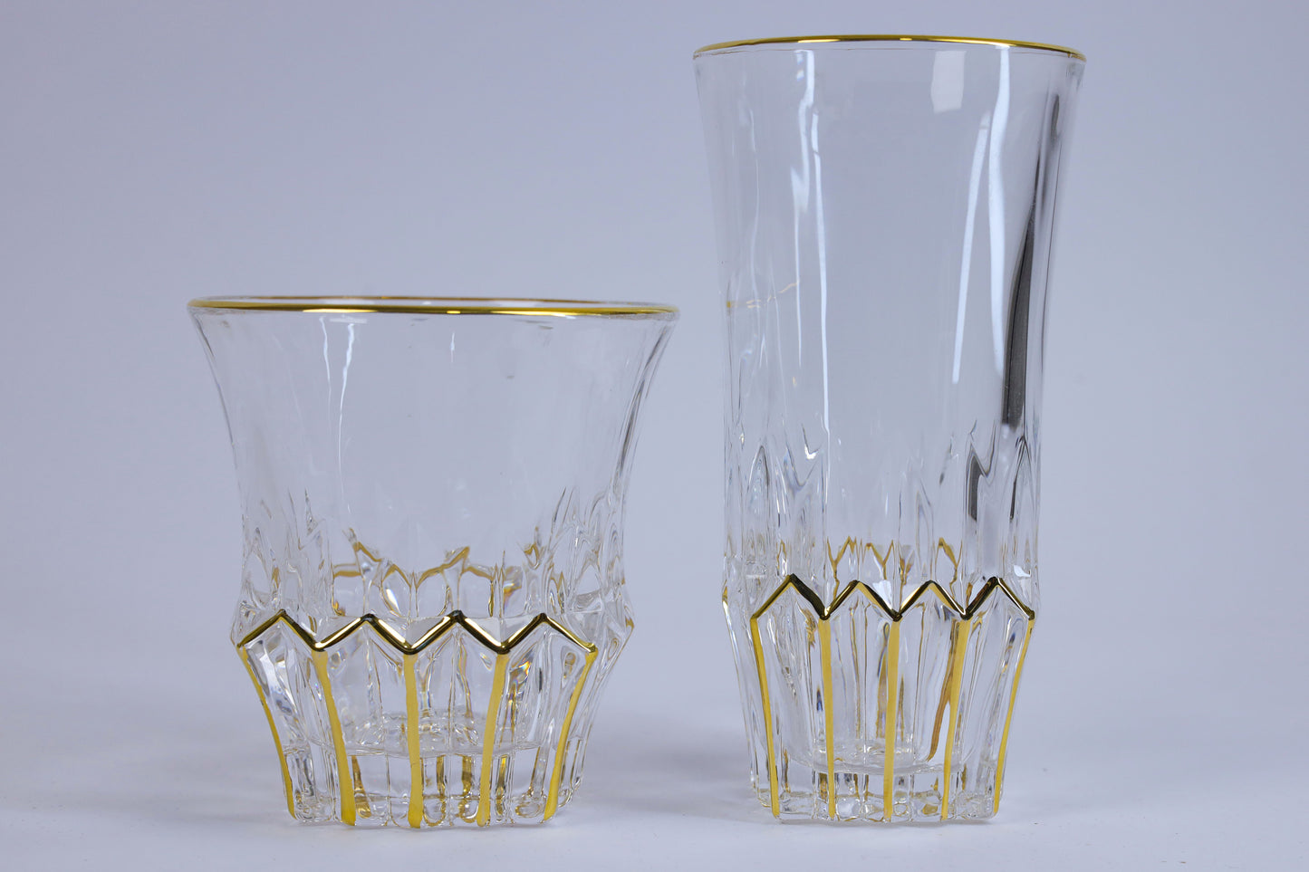 FLORIANA crystal cups set 12 pcs