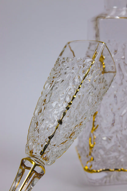 ELVIRA crystal liquor set 7 pcs