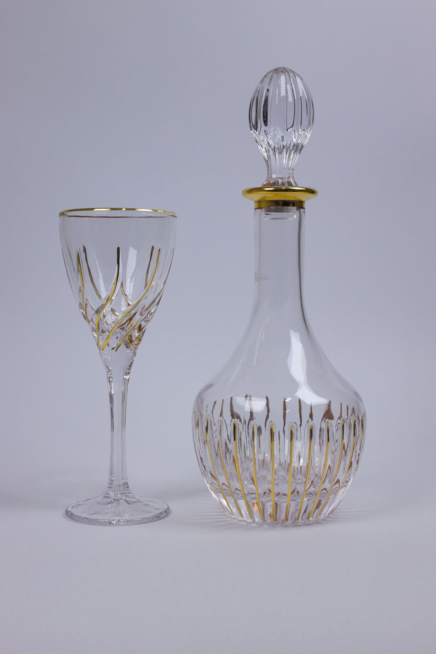 FLORIANA crystal liquor set 7 pcs