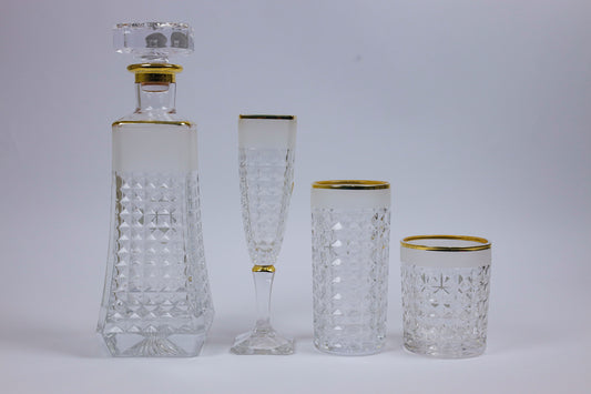 ARABELLA (gold) Crystal Full Set