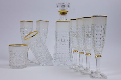 ARABELLA (gold) Crystal Full Set