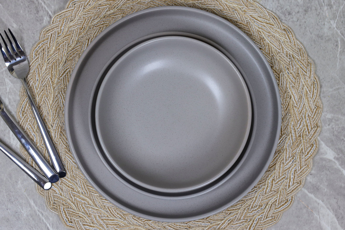 GREY GAIA dinner set 30 pcs