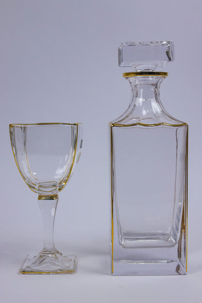 ISMERIA crystal liquor set 7 pcs