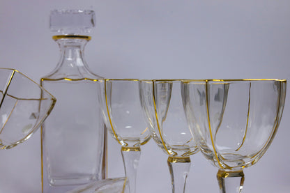 ISMERIA crystal liquor set 7 pcs
