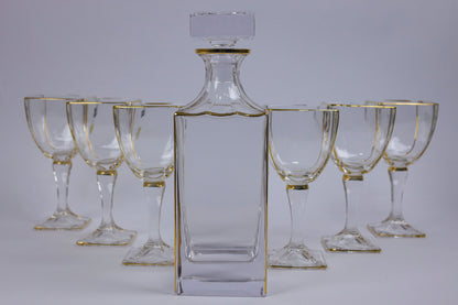 ISMERIA crystal liquor set 7 pcs