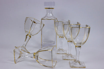 ISMERIA crystal liquor set 7 pcs