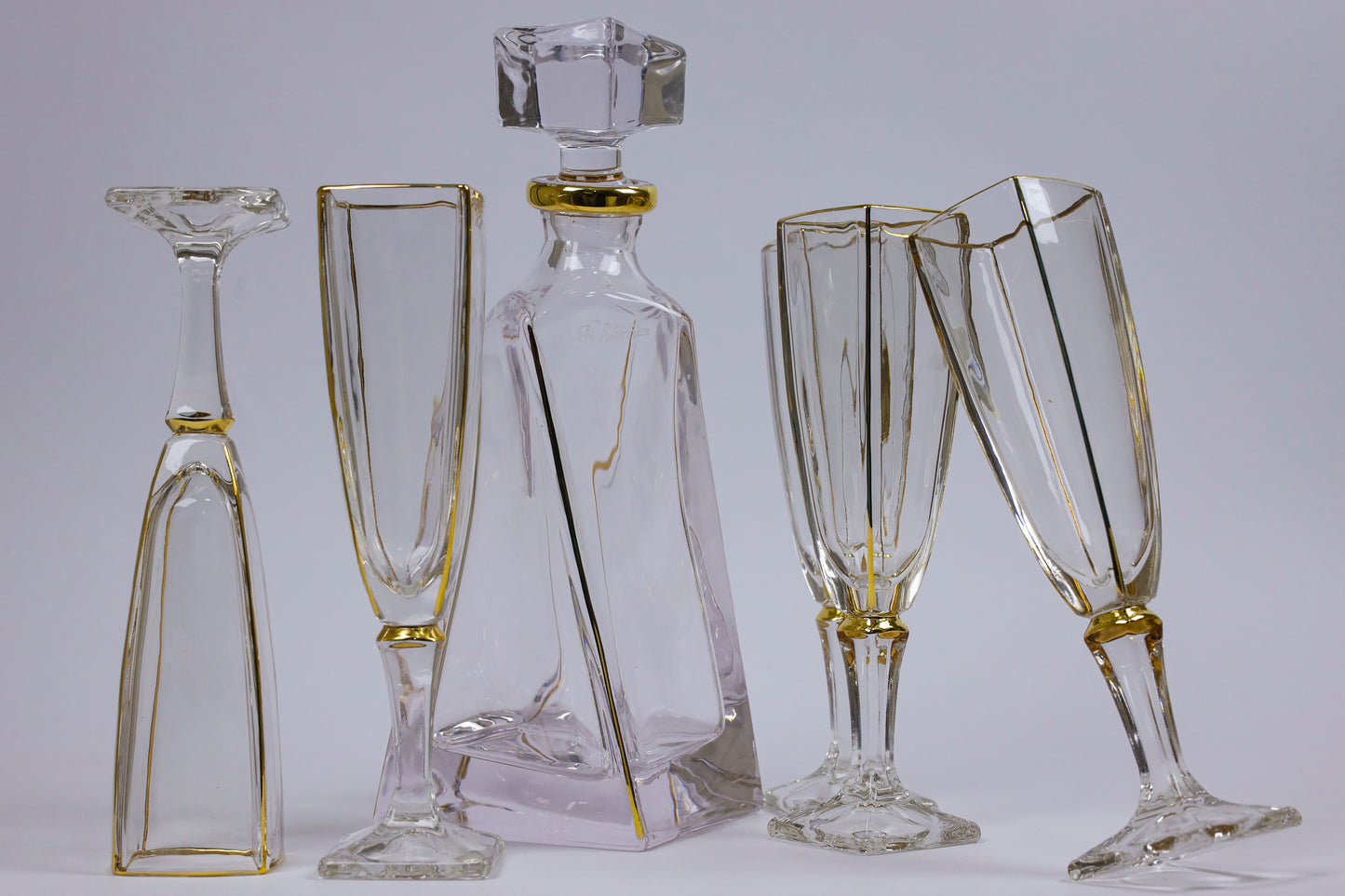 ADELIANA crystal liquor set 7 pcs