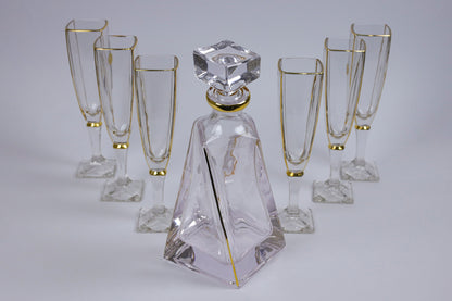 ADELIANA crystal liquor set 7 pcs