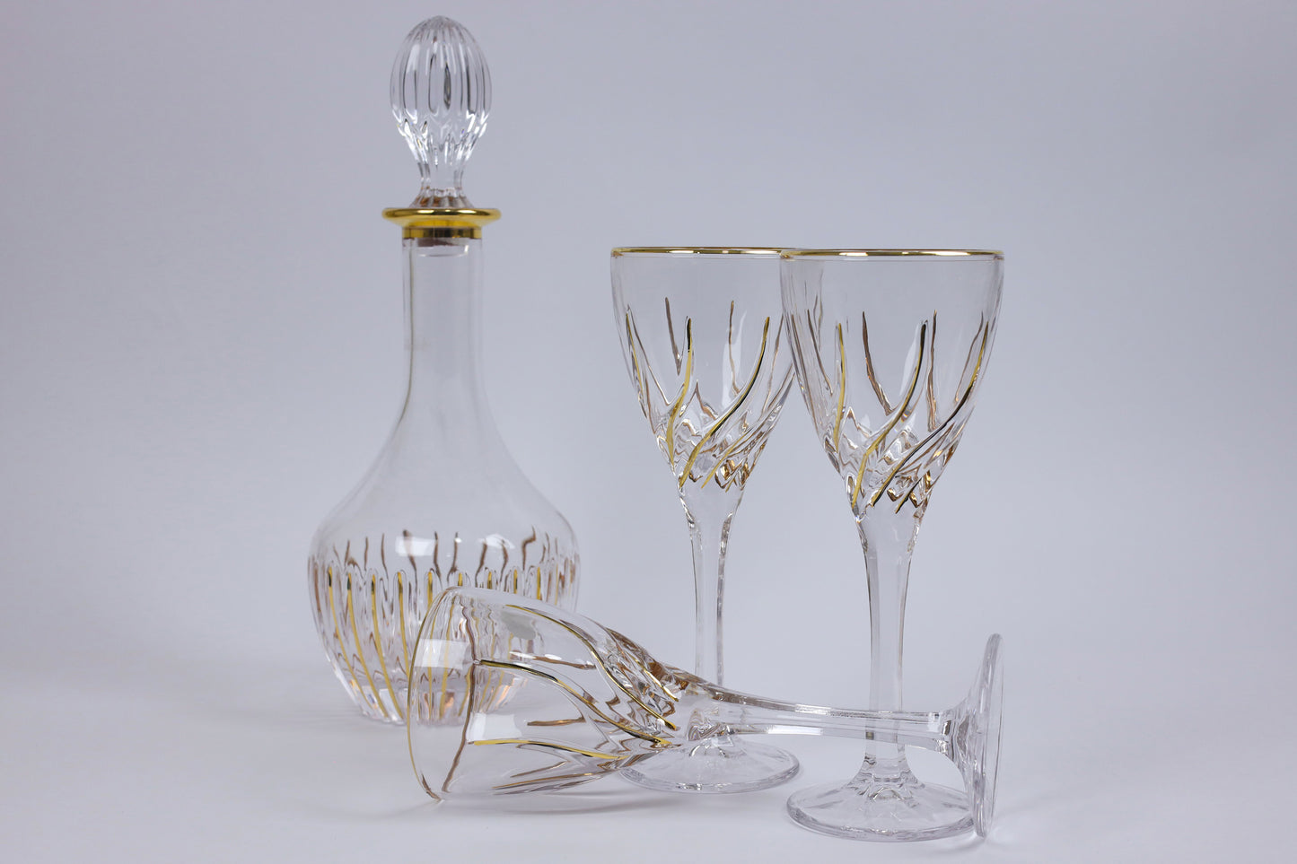 FLORIANA crystal liquor set 7 pcs