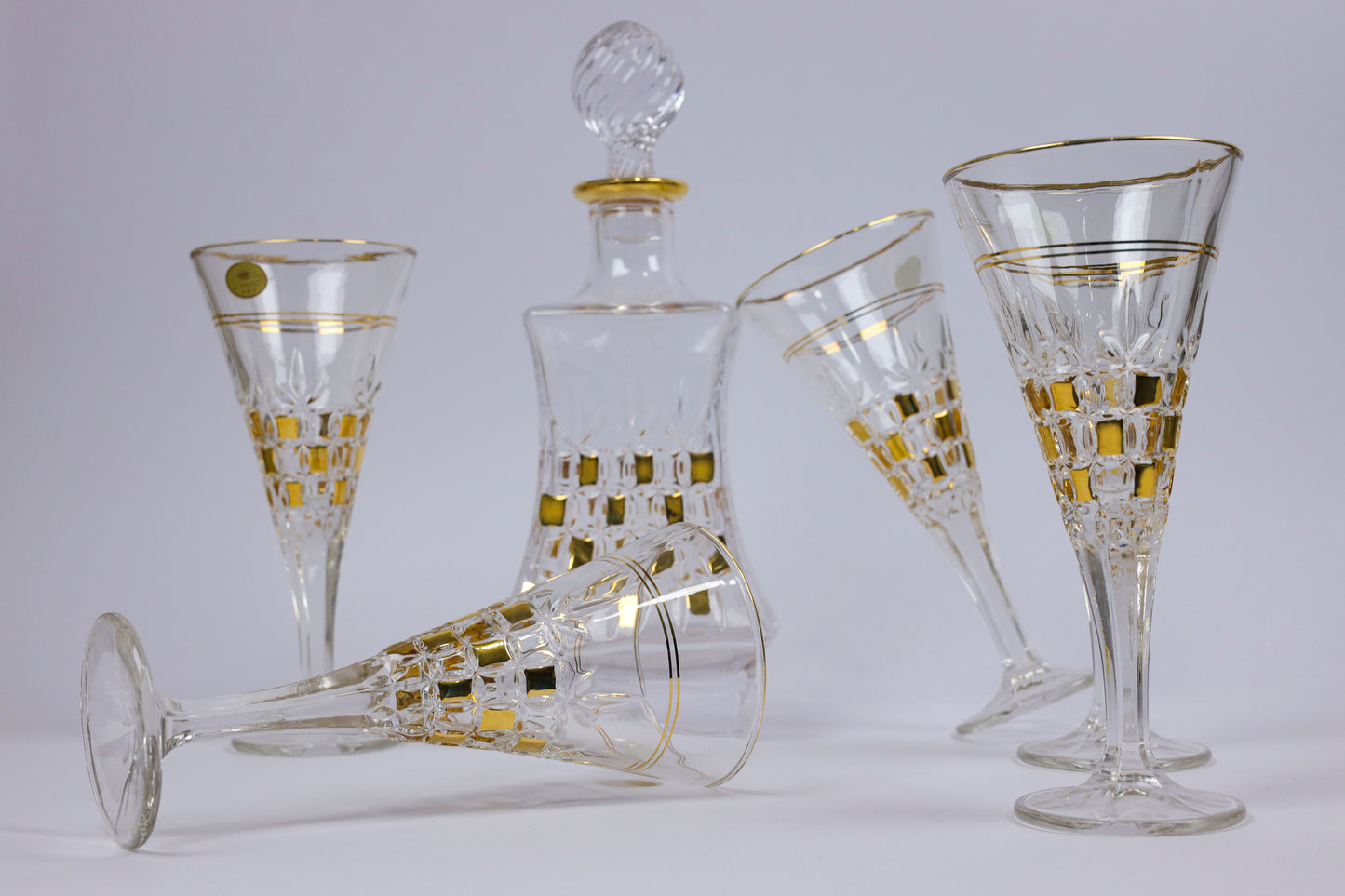 ANTONILLA crystal liquor set 7 pcs
