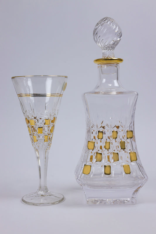 ANTONILLA crystal liquor set 7 pcs