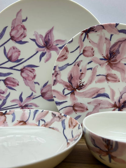 FLORA dinner set 24 pcs
