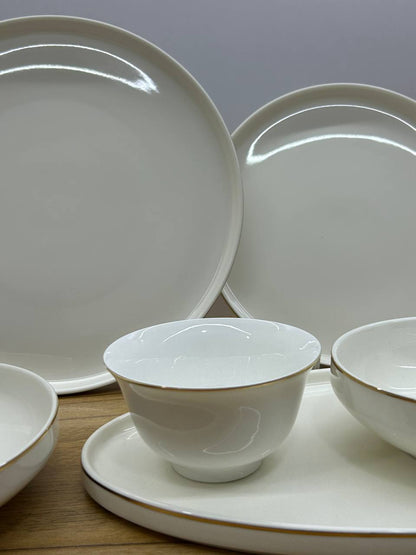 PURE GOLD dinner set 30 pcs