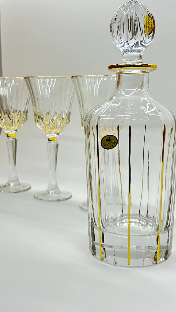 SOPHIA crystal liquor set 7 pcs