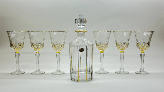 SOPHIA crystal liquor set 7 pcs