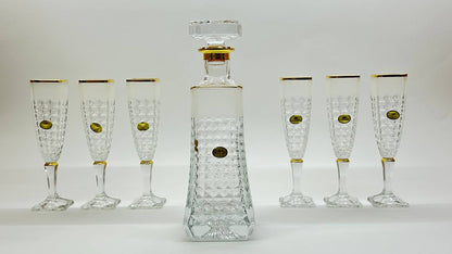 ARABELLA crystal liquor set 7 pcs