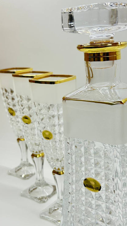 ARABELLA crystal liquor set 7 pcs