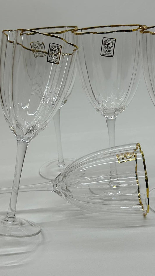 MARCELLA hand made crystal glasses
