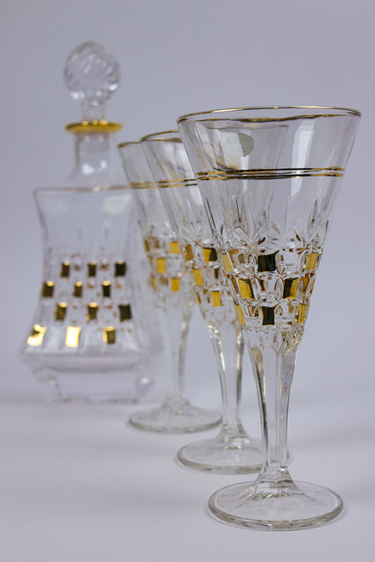 ANTONILLA crystal liquor set 7 pcs