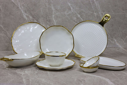 WHITE LUNA dinner set 30 pcs