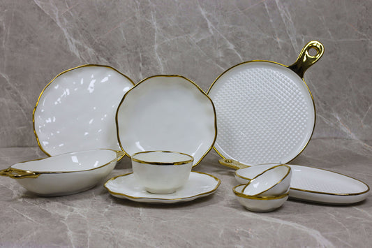 WHITE LUNA dinner set 30 pcs