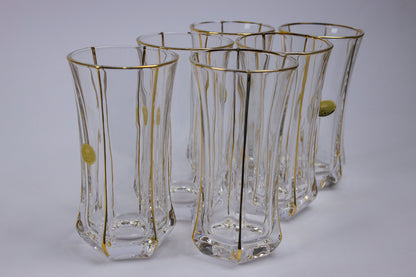 ISMERIA crystal cups set 12 pcs