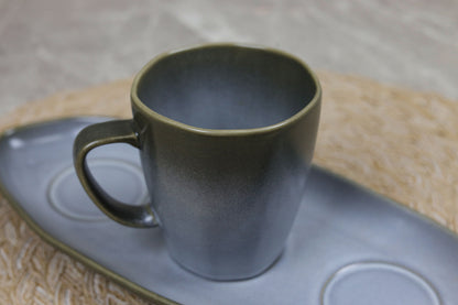 BLACK SHINY MAT dinner set 32 pcs