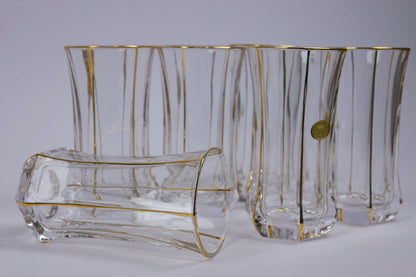 ISMERIA crystal cups set 12 pcs