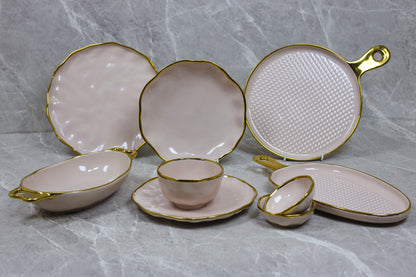 BEIGE LUNA dinner set 30 pcs