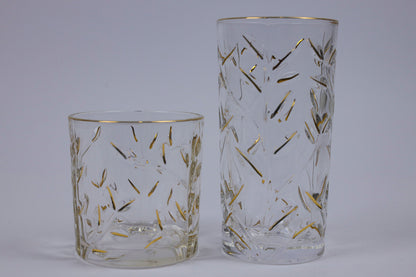 FIORELLA crystal cups set 12 pcs