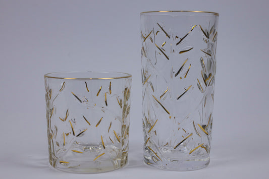 FIORELLA crystal cups set 12 pcs