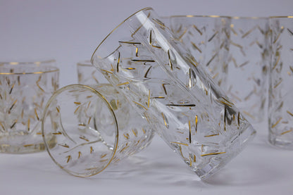 FIORELLA crystal cups set 12 pcs