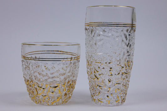 CHARLOTTE crystal cups set 12 pcs