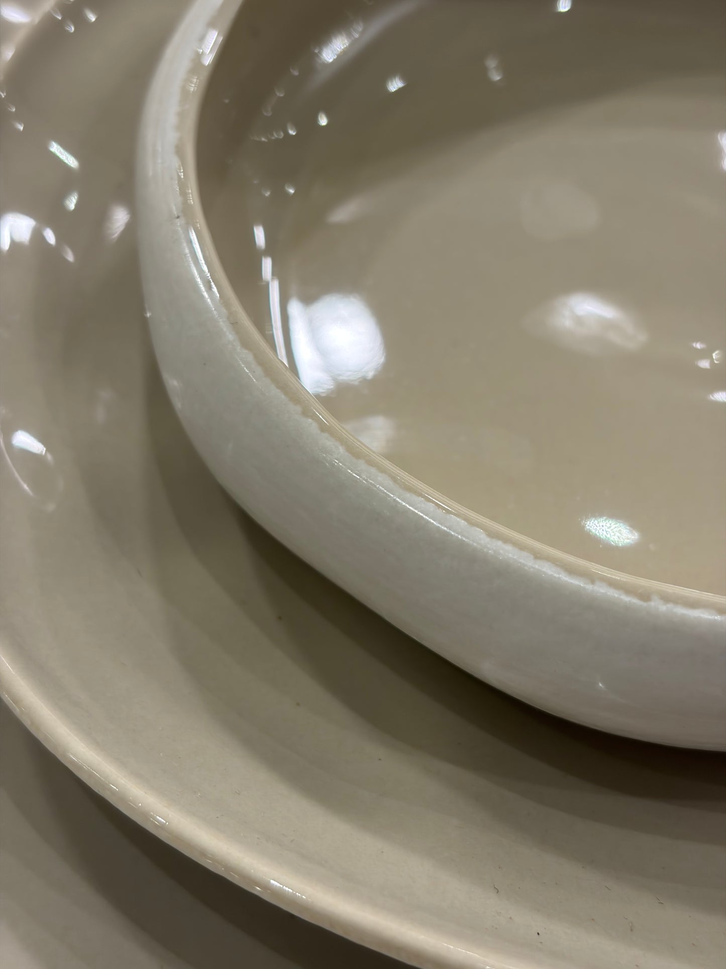 SHINY BEIGE dinner set 26 pcs