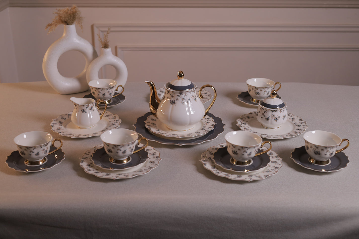 EARL GREY Tea and Gateau Set 24 pcs
