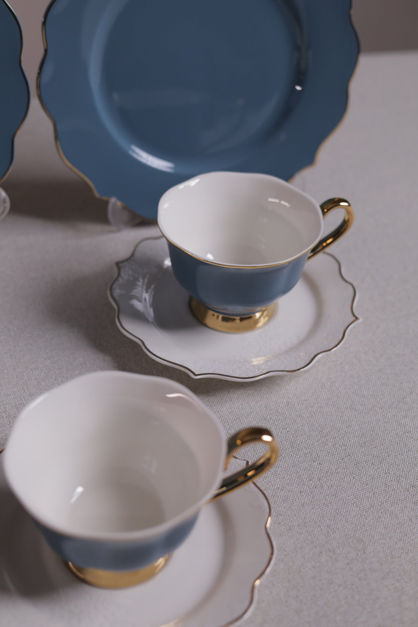 DEEP BLUE Tea and Gateau Set 24 pcs