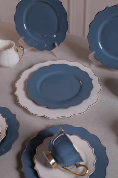 DEEP BLUE Tea and Gateau Set 24 pcs
