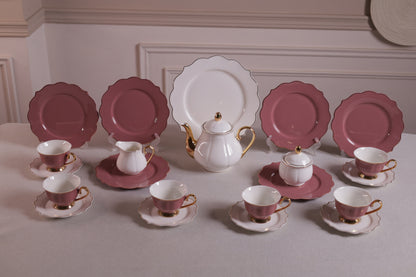 ROSE Tea and Gateau Set 24 pcs