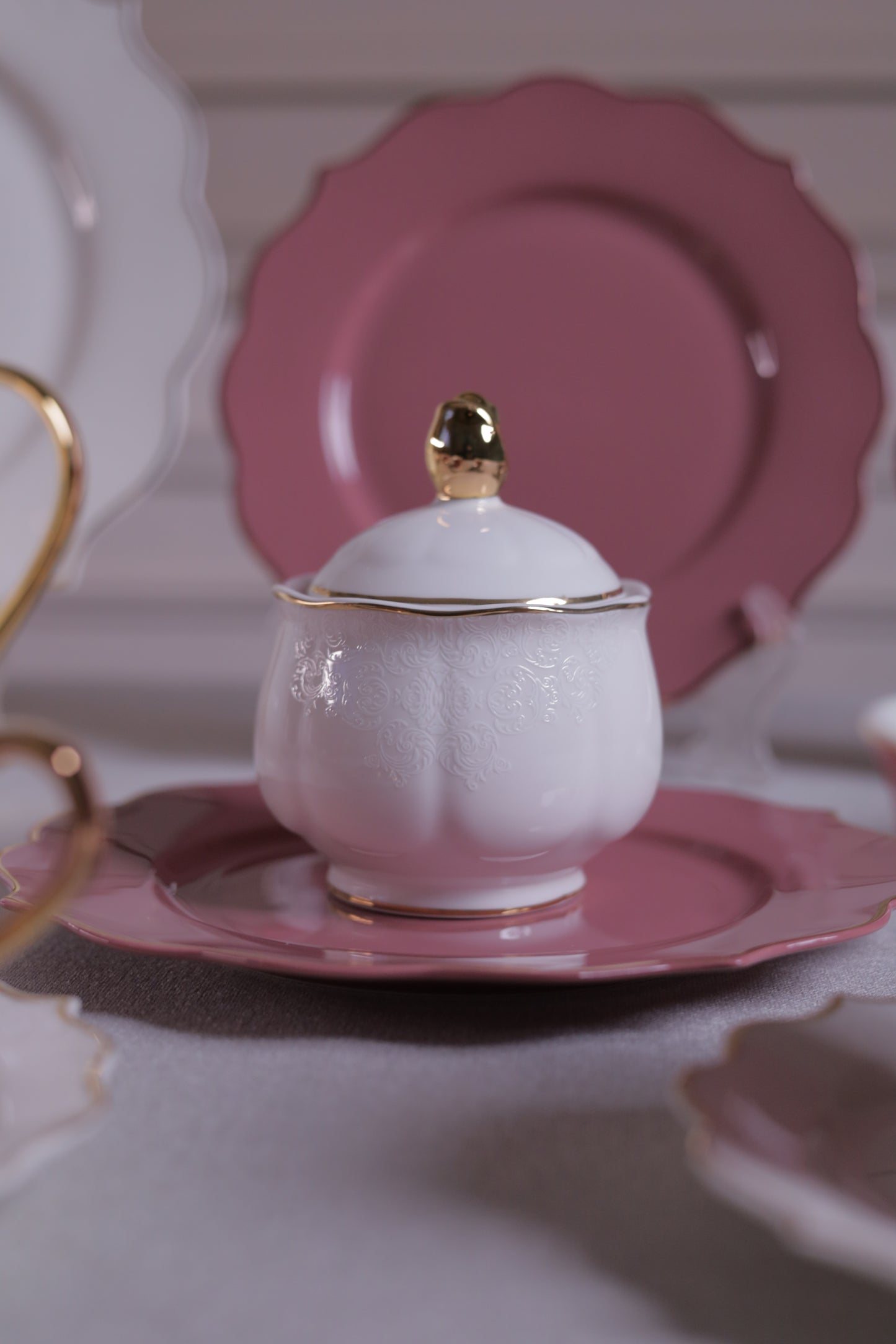 ROSE Tea and Gateau Set 24 pcs