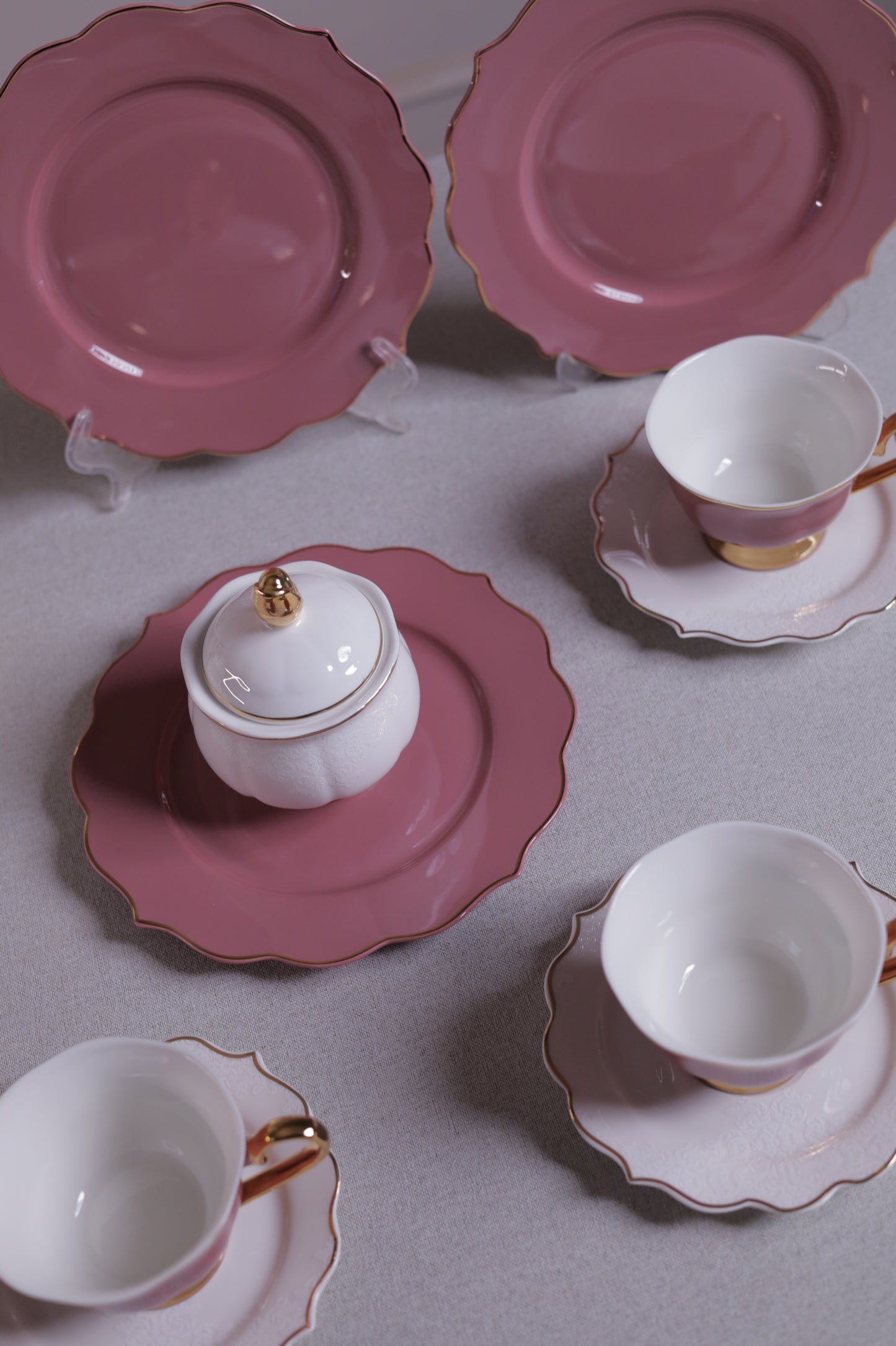 ROSE Tea and Gateau Set 24 pcs